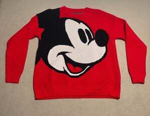 GCDS x Disney Mickey Mouse Intarsia Knit Sweater